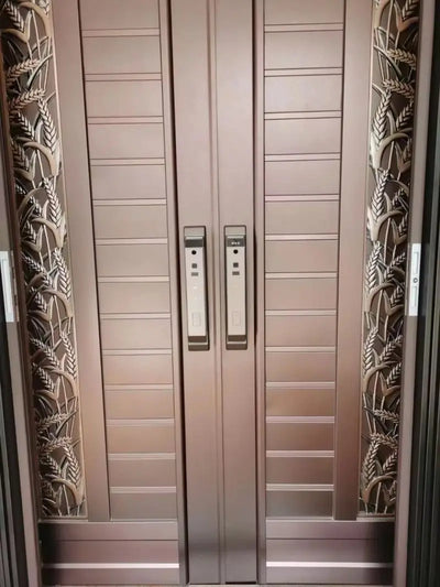 Electronic Automatic Smart Door Lock 3D Face Recognition Fingerprint Keyless Password Wi-Fi Camera frid Card Home Lock with Tuya - LKBA