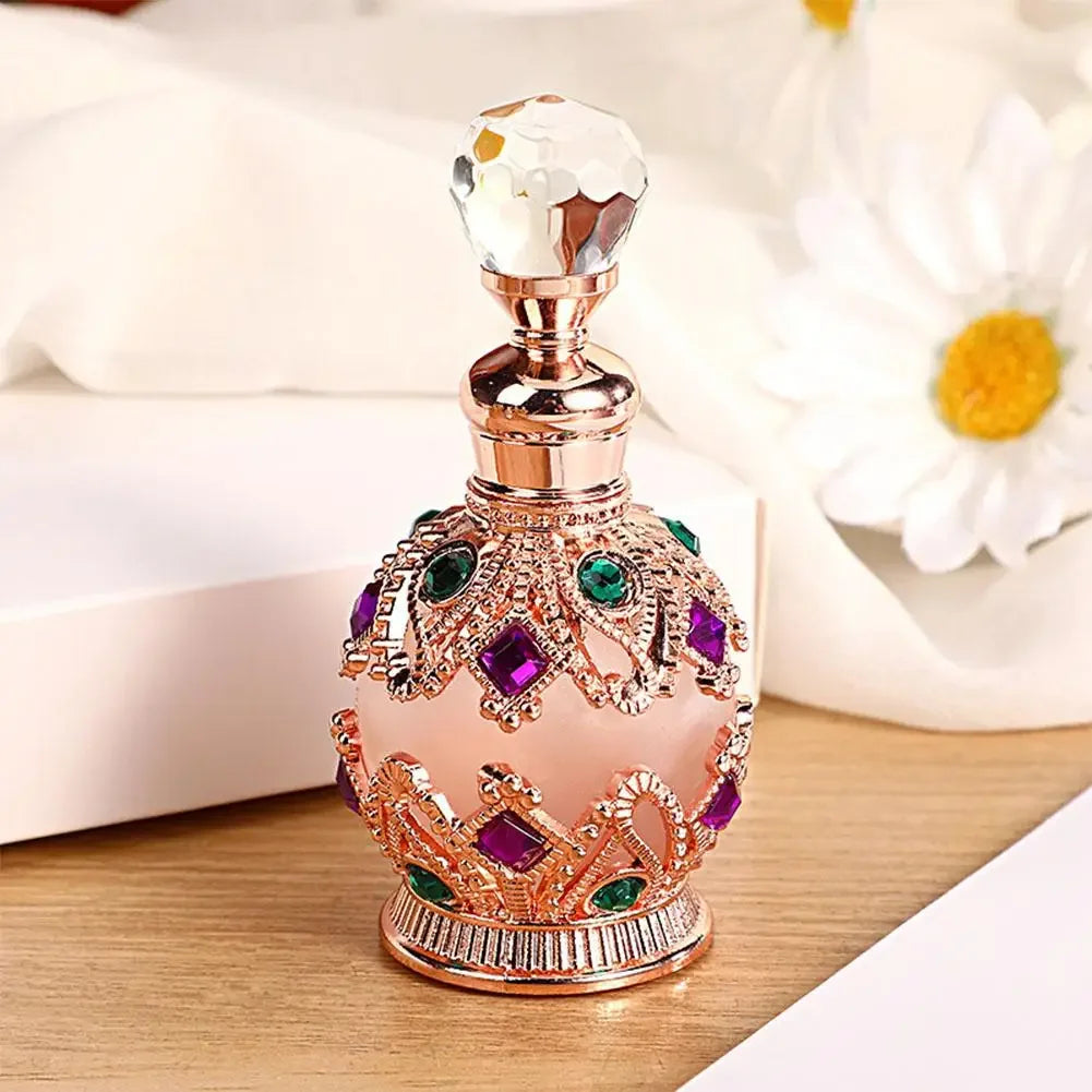 15ML Perfumes Árabes Originales Perfume Woman Charming Rose Jasmine and Vanilla Floral Scents Long-lasting Pheromone Fragrance - LKBA