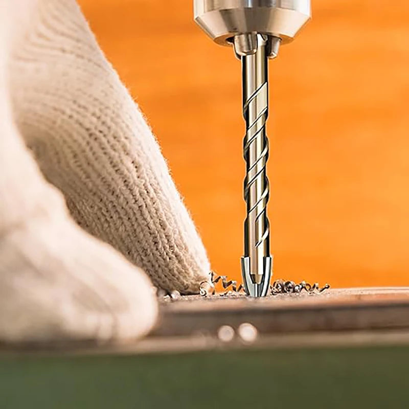 12PCS Hexagonal Shank Tile Drill Set Glass Drill Masonry Drill Bit Set 3-12 mm Drill Ceramic Drill Tile Drilling Tools Set - LKBA