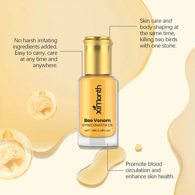 Man Chest Firming Oil Gynecomastia Tightening Remove Excess Fat Strengthen Chest Muscles - LKBA