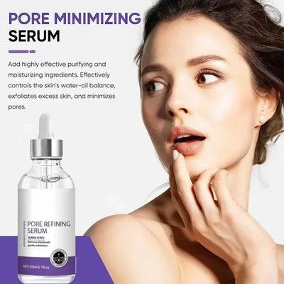 Pore Shrinking Serum Face Removing Large Pores Tightening Repairing Facial Pore Minimizing Essence Skin Care - LKBA