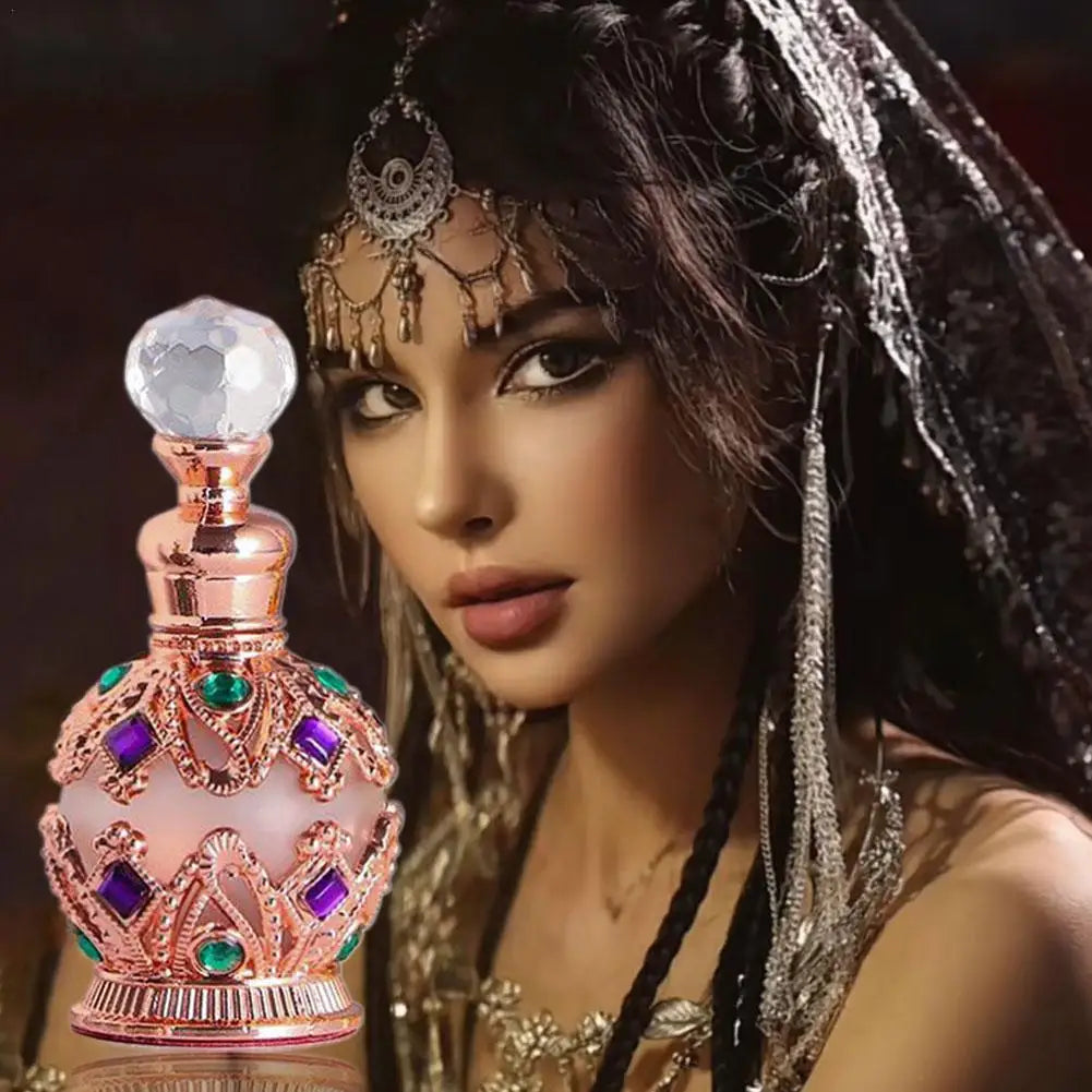 15ML Perfumes Árabes Originales Perfume Woman Charming Rose Jasmine and Vanilla Floral Scents Long-lasting Pheromone Fragrance - LKBA