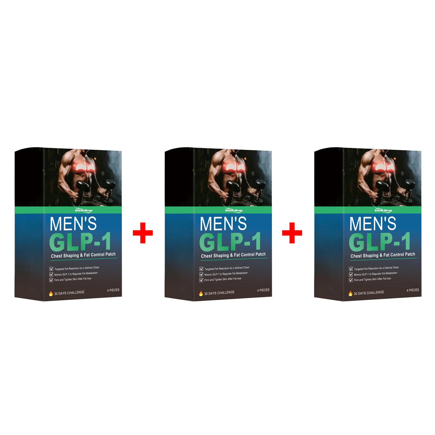 Man Gynecomastia Removal Patch Breast Reduction Tighten Anti Cellulite Strengthen Belly Muscle Body Fitness - LKBA