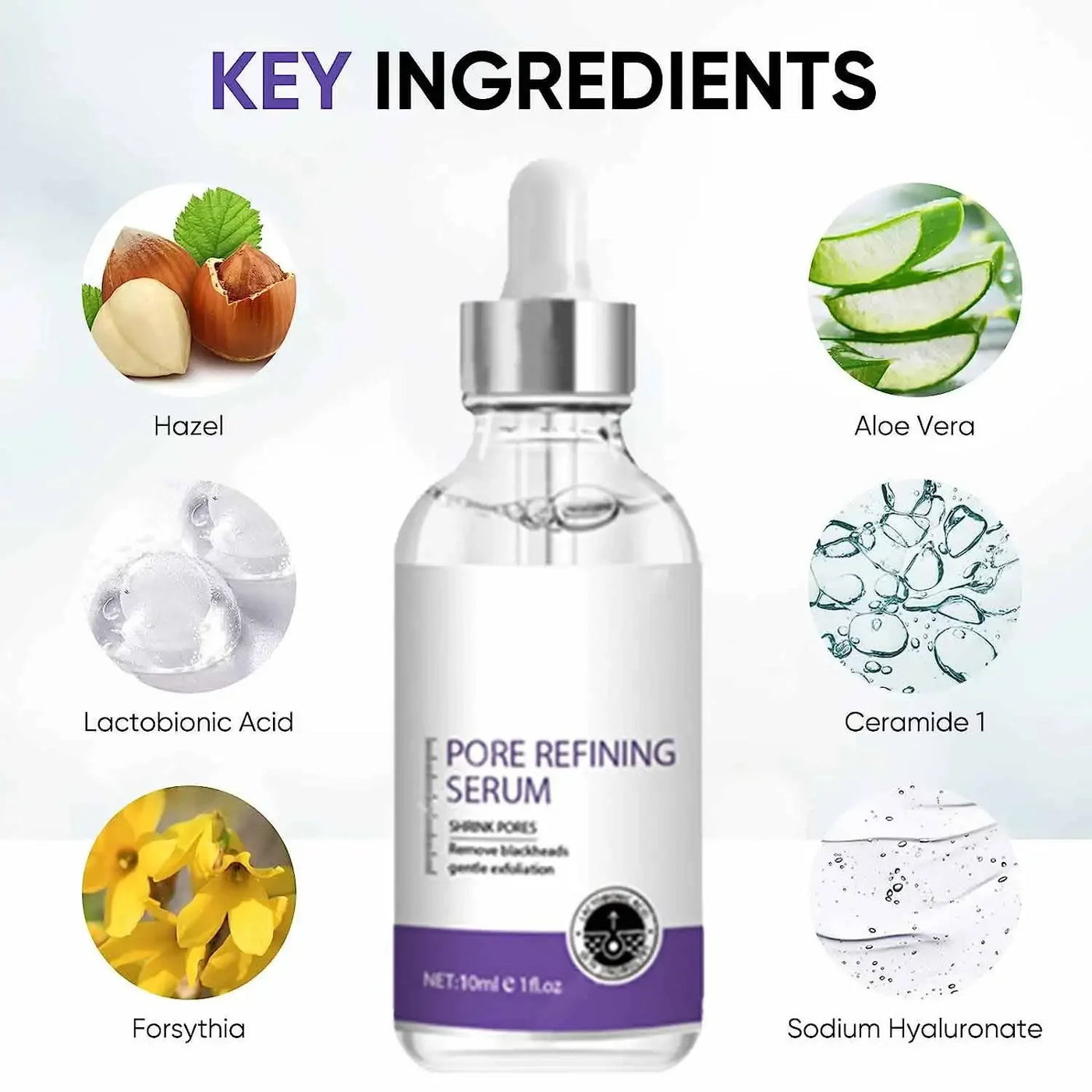 Serum Face Removing Large Pores Tightening Facial Pore Minimizing Essence Skin Care - LKBA