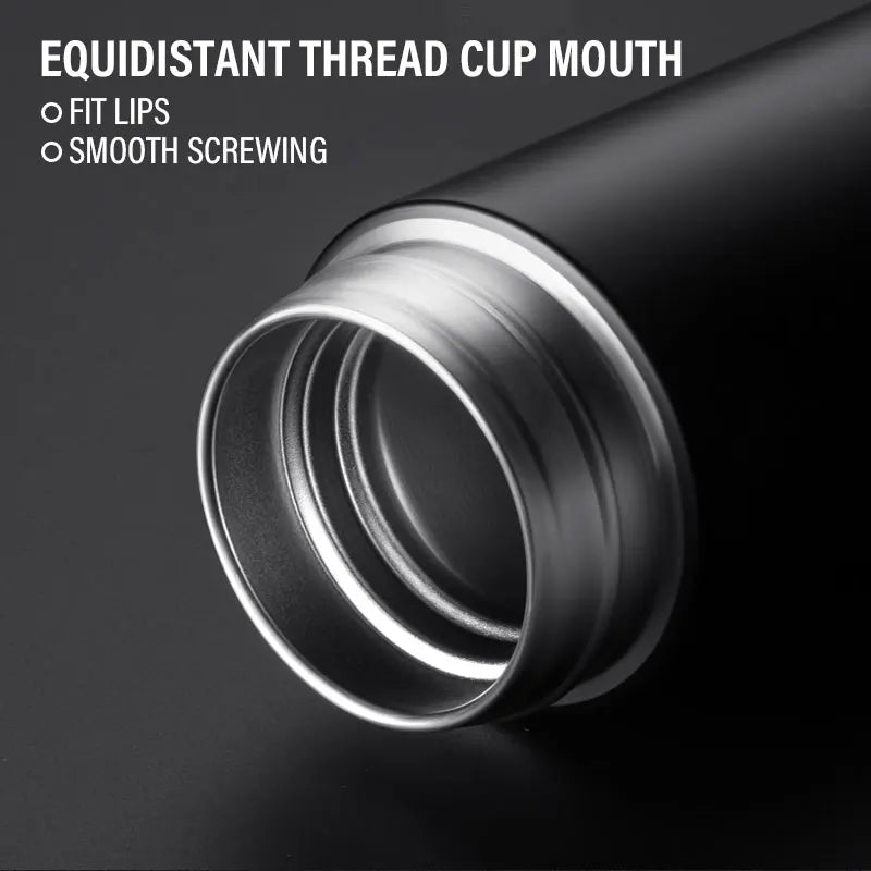 1Pcs Car Smart Thermos Bottle With Temperature Display Coffee Cup For Subaru WRX STI Forester Tribeca Levorg Impreza XV Outback - LKBA