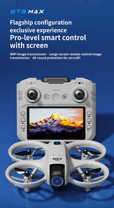 2025 GT3 RC Drone 8K 5G Professional HD Aerial Photography Obstacle Avoidance Remote Control Aircraft Dual Camera Quadcopter - LKBA