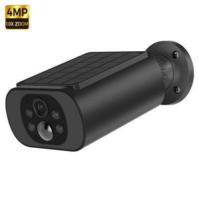 Solar Camera WIFI Outdoor Wireless Security Cam 2.5K Ultra Standby Time PIR Smart Light Color Night Vision AI Detect Battery Cam - LKBA