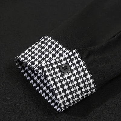 Spring and Autumn Men's Long Sleeve Polo Shirt Classic Business Office T-shirt Male Street Casual Fashion Solid Color Top