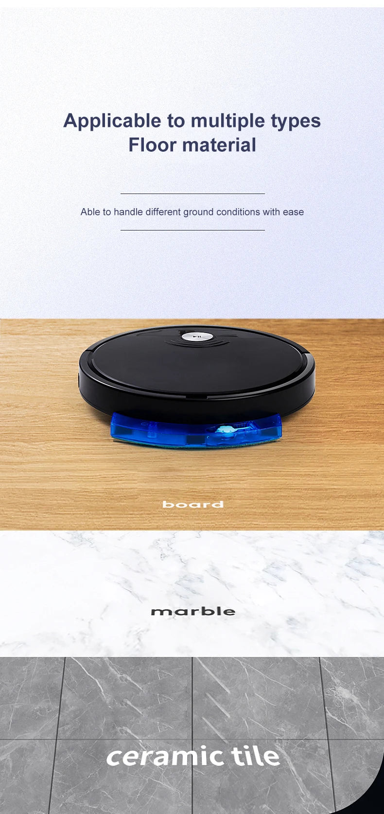 2024 NEW 2800PA 3-in-1 RS800 With Remote Control & APP Super Quiet Smart Robot Vacuum Cleaner Wet & dry Mopping Floor Home Appliance - LKBA