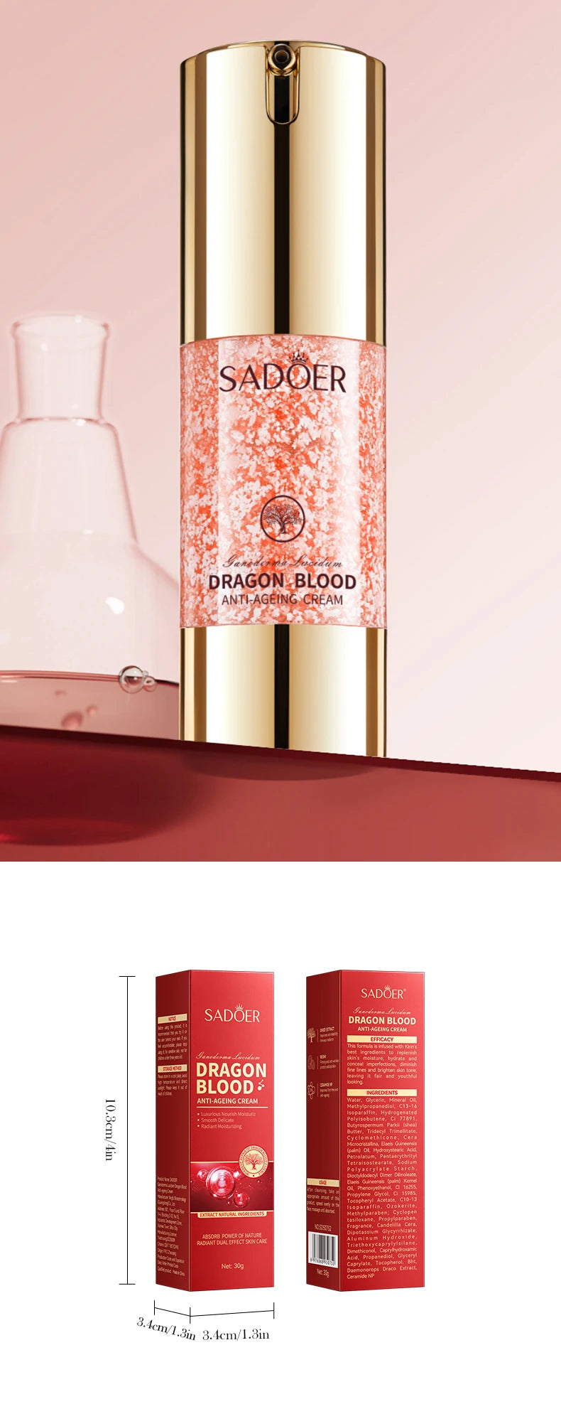 Moisturizing Face Cream/Serum Nourishing Moisturizing Lightening Blood-activating skin care - LKBA