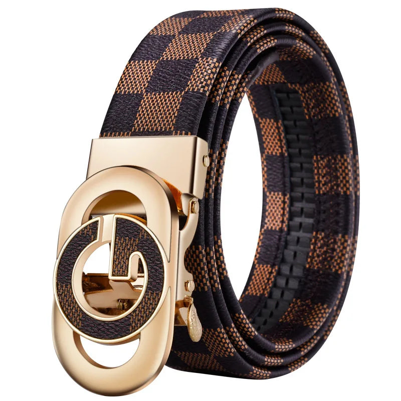 Luxury Brand Men Belt High Quality Leather Business Designer Famous Belts for men - LKBA
