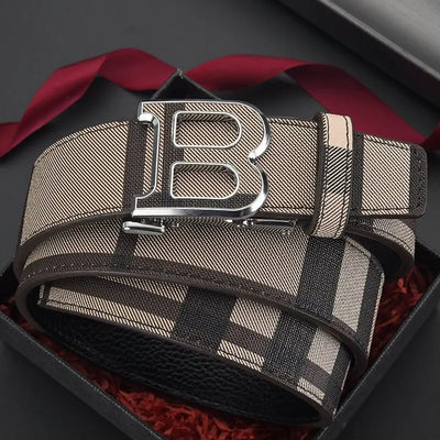 Luxury Brand Men Belt High Quality Leather Business Designer Famous Belts for men - LKBA