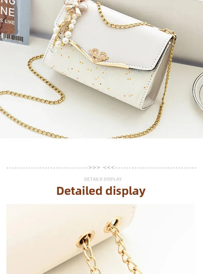 Spring and summer new sequined women's shoulder crossbody Korean - LKBA