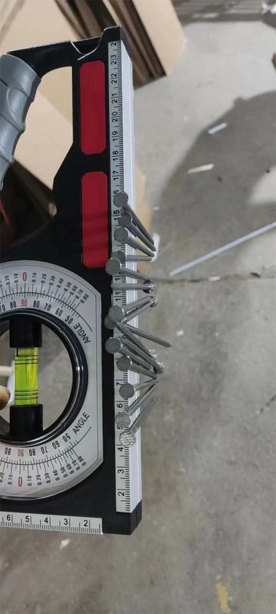 High Precision Angle Slope Measuring Instrument Magnetic Level Bubble Inclinometer Protractor Angle Finder Slope Scale Level - LKBA