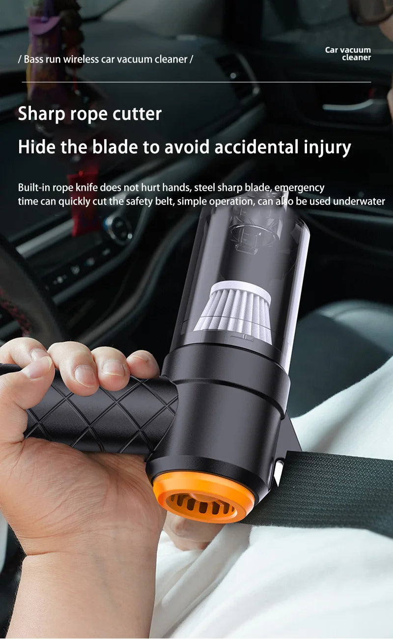 Xiaomi Multi-Purpose Vacuum Cleaner Wireless Charging Suction And Blowing Dual-Use Brushless Small mini Handheld Car High-Power - LKBA