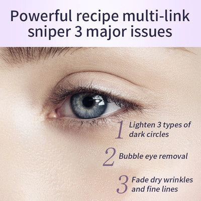 Anti-Wrinkle Anti Dark Circle Eye Cream Roller Massager Moisturizing Eye Bags Anti-Aging Hyaluronic Acid Eye Skin Care - LKBA