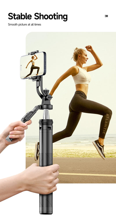 TOKQI Extendable Tripod with Bluetooth Remote,1/4'' Screw,Phone Holder,72inch Monopod for Smartphone Camera Projector brackets - LKBA