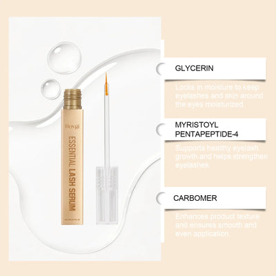 Fast Eyelash Growth Serum Natural Eyelash Enhancer Longer Fuller Thicker Curling Lash Treatment Eye Care Products Makeup - LKBA