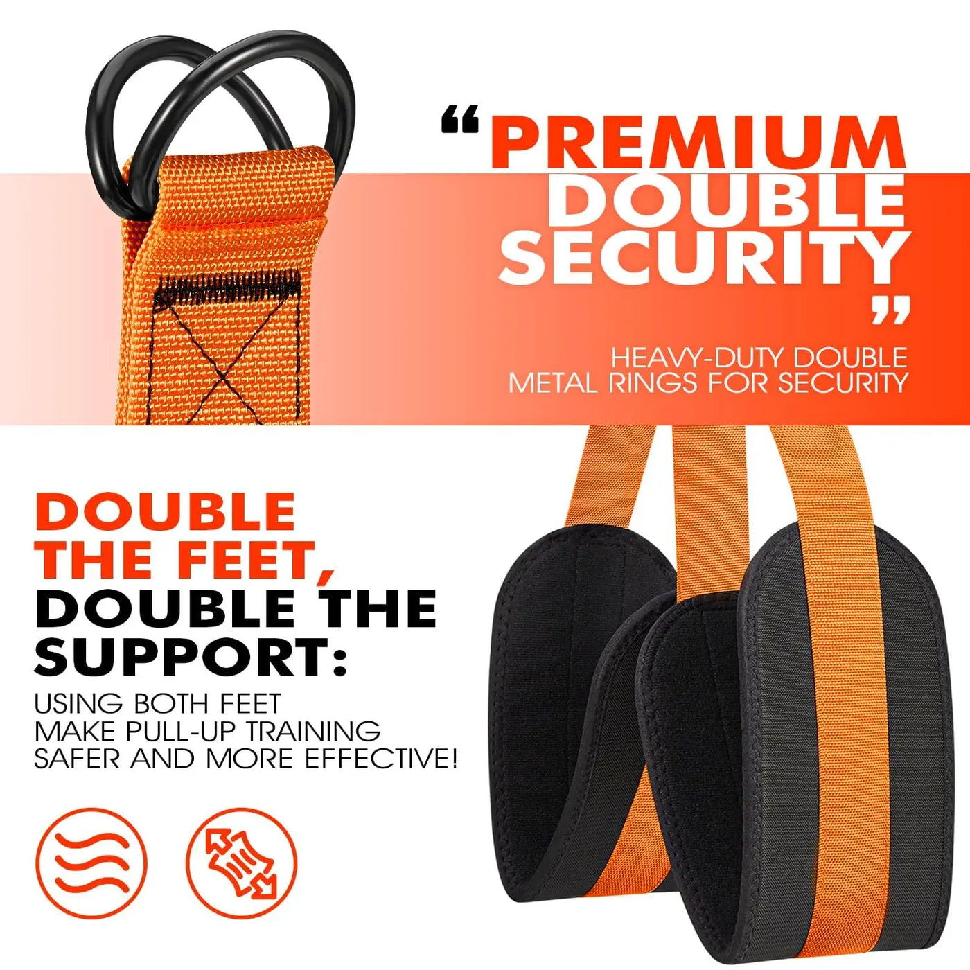 Pull Up Assistance Bands, Heavy Duty Resistance Band for Pull Up,Knee Rest, Bands for Pull Up Assist for Strength Training - LKBA