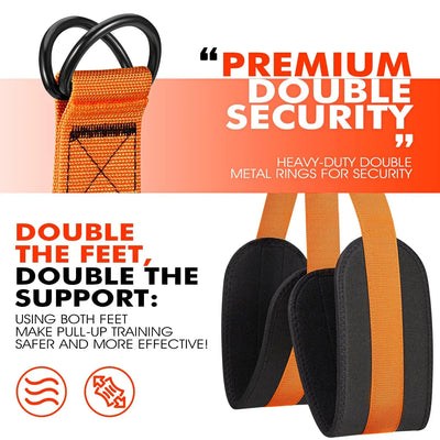 Pull Up Assistance Bands, Heavy Duty Resistance Band for Pull Up,Knee Rest, Bands for Pull Up Assist for Strength Training - LKBA