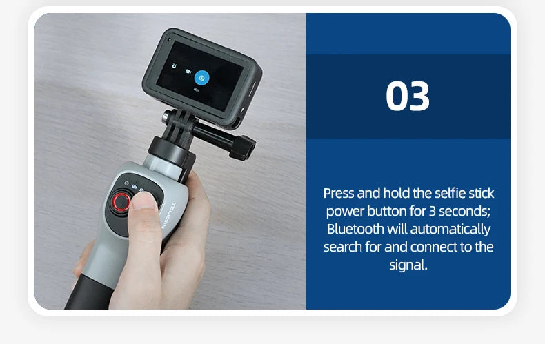 Underwater Selfie Stick Waterproof Diving Extendable Selfie Stick Wireless Remote Control - LKBA