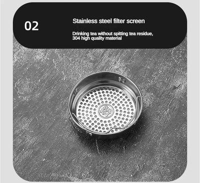 500ML-1Liter Stainless Steel Thermos Bottle with LED Temperature Display Sus304 Tea Water Bottle Vacuum Flask Portable Cups - LKBA