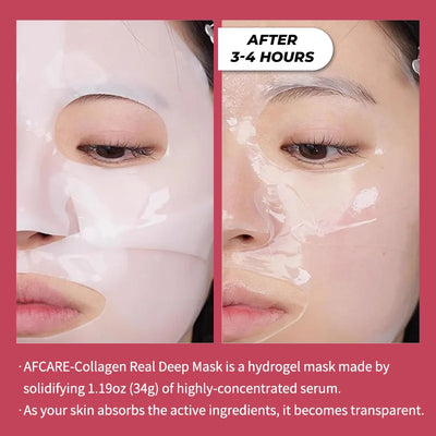 Korean Bio Collagen Anti-aging Face Mask Hyaluronic Acid Deep Hydrating Moisturizing Whitening Lightening Facial Skin Care - LKBA