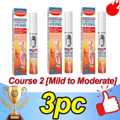 Body care, leg care tools, blue light pen, varicose veins, hot sale in 2025 - LKBA