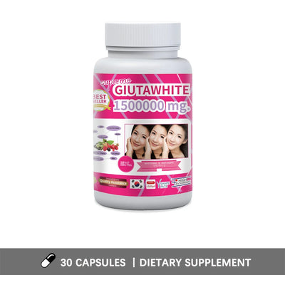 1500000MG Glutathione Skin Whitening Supplement Anti-Aging, UV Protection, Even Skin Tone & Scar - LKBA