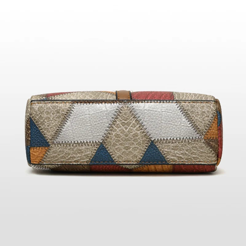 New Luxury Handbag Women Stitching Wild Messenger Bags Designer Brand Plaid Shoulder Bag Female Ladies Totes