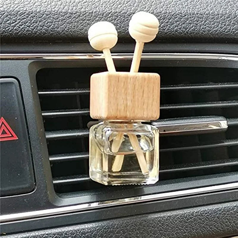 Empty Bottle, Empty Essential Oil Diffuser Bottle Car Air Purifier, Car Perfume Diffuser Bottle Aromatherapy Fragrance Ornament - LKBA