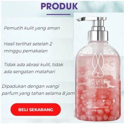 Whitening Shower Gel Women Body Wash Men's Oil Bath Cleansers Bath Beauty Health Cleaning Dirt - LKBA