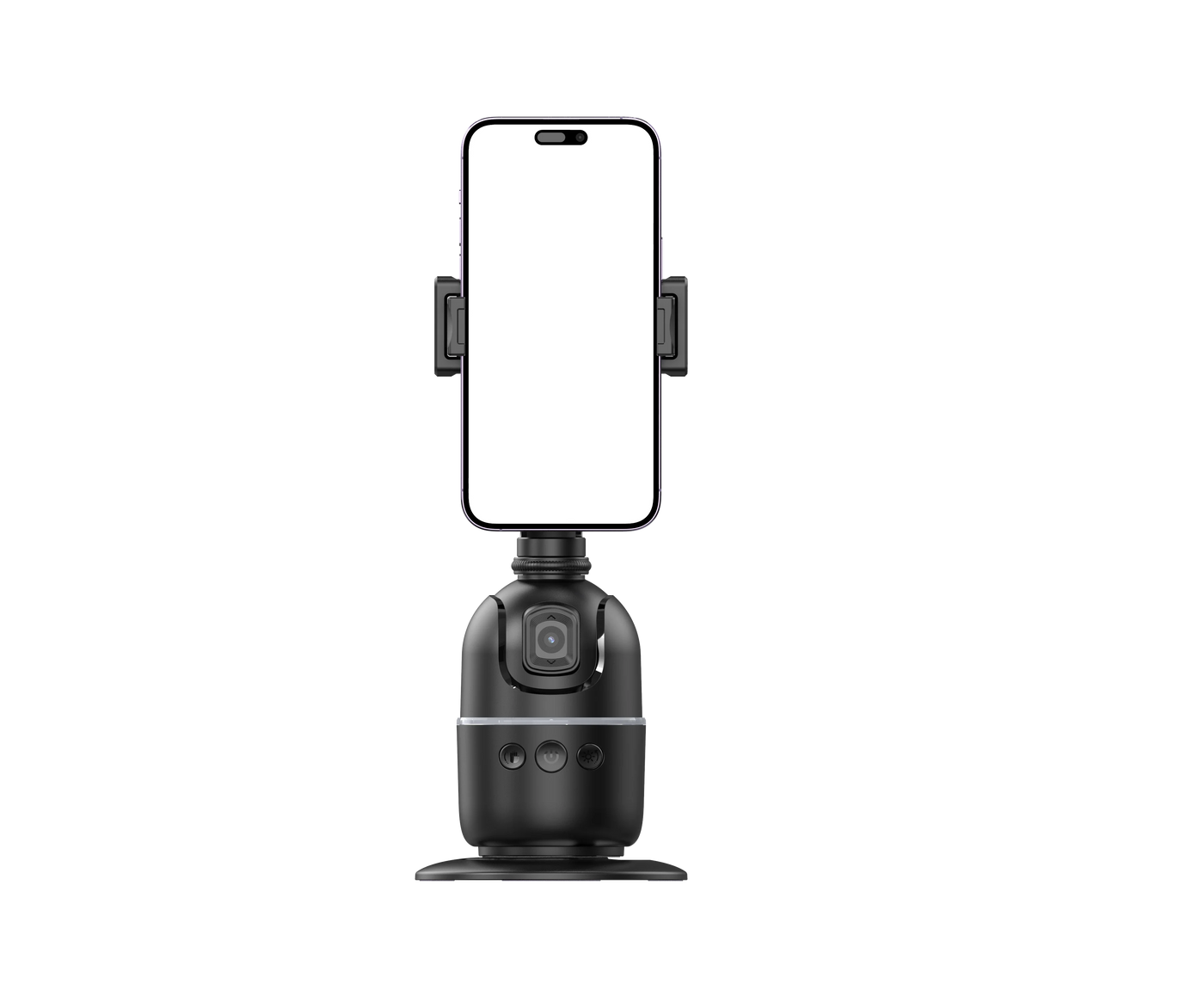 360°Auto Smart Face Tracking AI Gimbal Desktop Cell Phone Holder Tripod for Camera Vlog Live