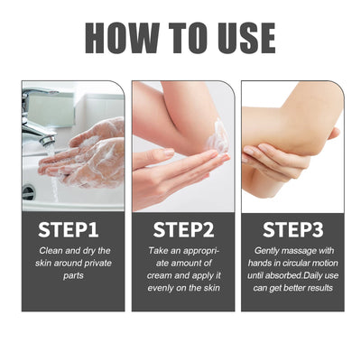 Whitening Cream Private Parts Underarm Bleaching Butt Knee Brighten Inner Thigh Intimate Parts Dark Remove Melanin Fine Skin - LKBA