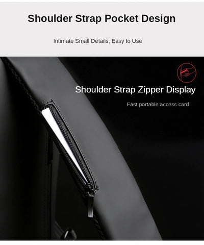 New Brand Designer Men Crossbody Bag PU Leather Classic Anti-Theft Shoulder Bag Chest Bag Multifunctional for Men - LKBA