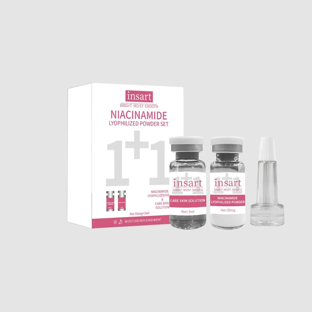 Niacinamide Oligopeptide VC Lyophilized Powder Face Serum Anti Aging Brightening Moisturizing Essence for All Skin Skincare - LKBA
