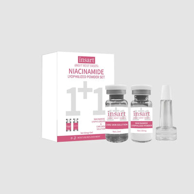Niacinamide Oligopeptide VC Lyophilized Powder Face Serum Anti Aging Brightening Moisturizing Essence for All Skin Skincare - LKBA