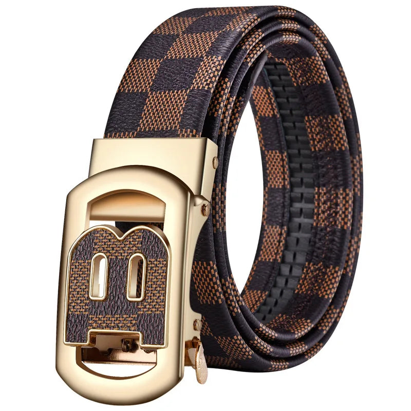 Luxury Brand Men Belt High Quality Leather Business Designer Famous Belts for men - LKBA