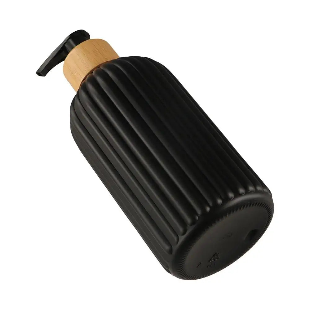 500ml Strip Soap Dispenser with Pump Empty Storage Jar Liquid Soap Bottle Rust Proof Waterproof Hand Soap - LKBA