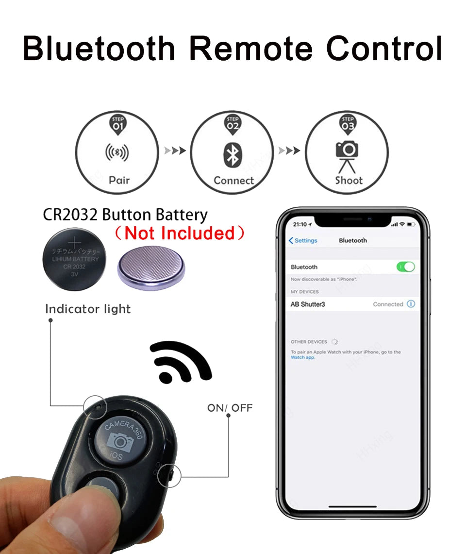 Smartphone Vlogging Kit with Tripod Phone Holder Mini Microphone LED Fill Light - LKBA