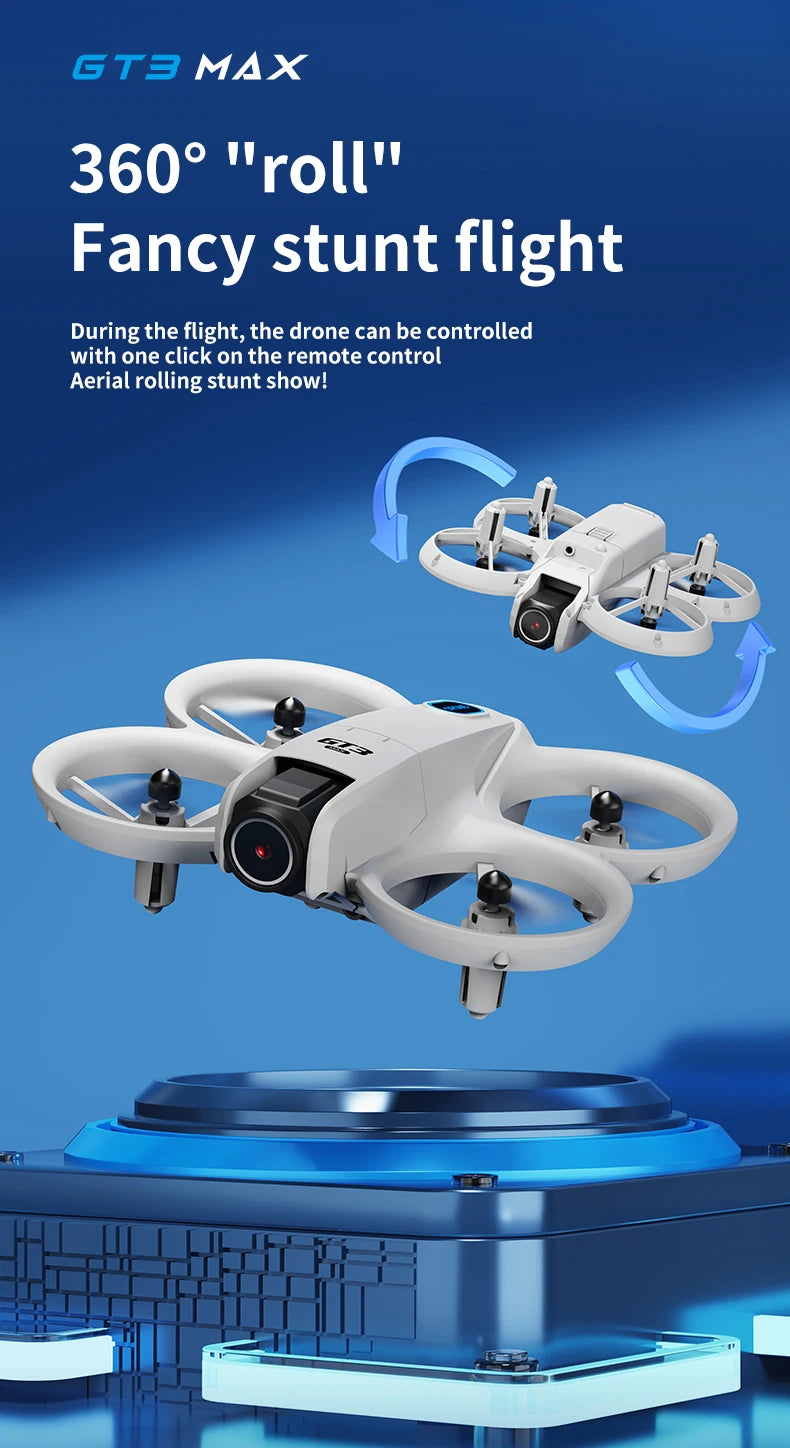 2025 GT3 RC Drone 8K 5G Professional HD Aerial Photography Obstacle Avoidance Remote Control Aircraft Dual Camera Quadcopter - LKBA