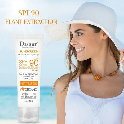 Facial Body Sunscreen Whitening Sun Cream SPF 90 Moisturizing Anti-Aging Oil-control Dust Oil Control Skin Care - LKBA