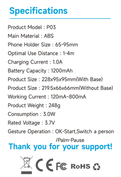 Multifunctional selfie stick with light - LKBA