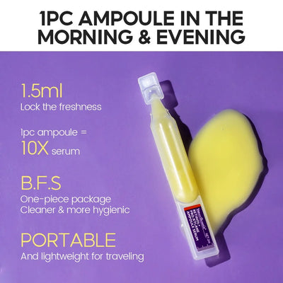 Retinol + Pro-xylane Ampoule serum  Repairs Strengthens The Skin And Diminishes Fine Lines Face Beauty Skin Care 15pcs - LKBA