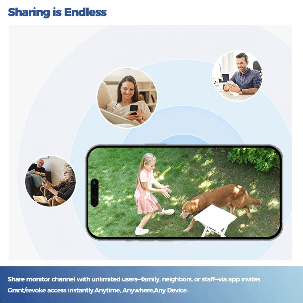 ALEVIO 2.5K Outdoor Solar Camera Wireless Cam WIFI Ultra Standby Time PIR Motion Light Color Night Vision AI Detect Battery Cam - LKBA