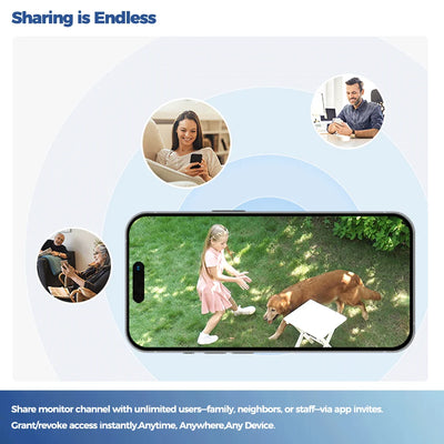 ALEVIO 2.5K Outdoor Solar Camera Wireless Cam WIFI Ultra Standby Time PIR Motion Light Color Night Vision AI Detect Battery Cam - LKBA