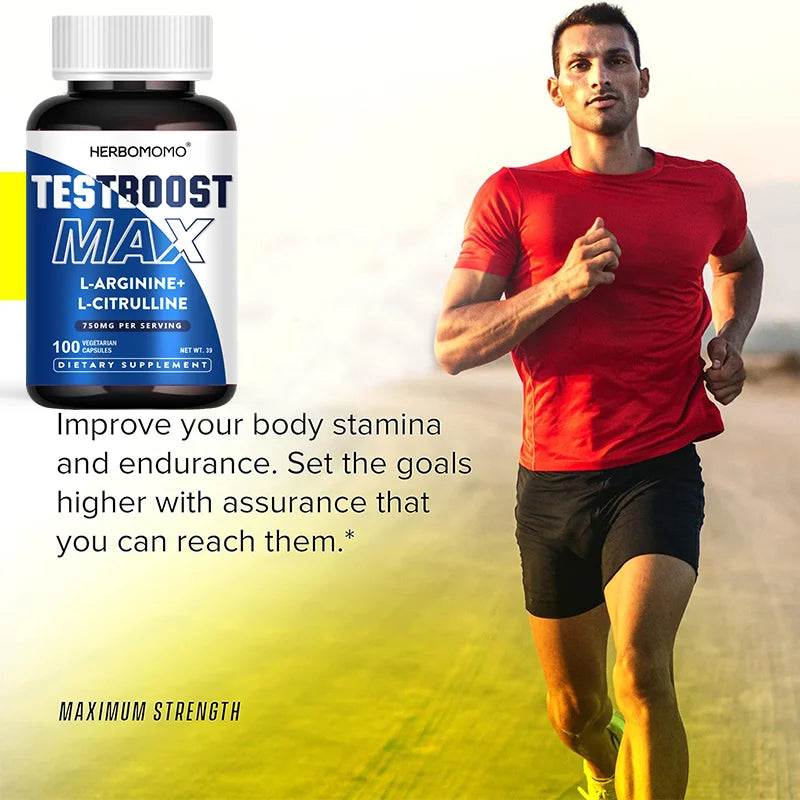 L-Arginine & L-Citrulline 100 Capsules Non-GMo Supports Reproductive Health Natural Energizer, Plant-Based, Pure &  Organic - LKBA