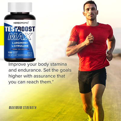 L-Arginine & L-Citrulline 100 Capsules Non-GMo Supports Reproductive Health Natural Energizer, Plant-Based, Pure &  Organic - LKBA