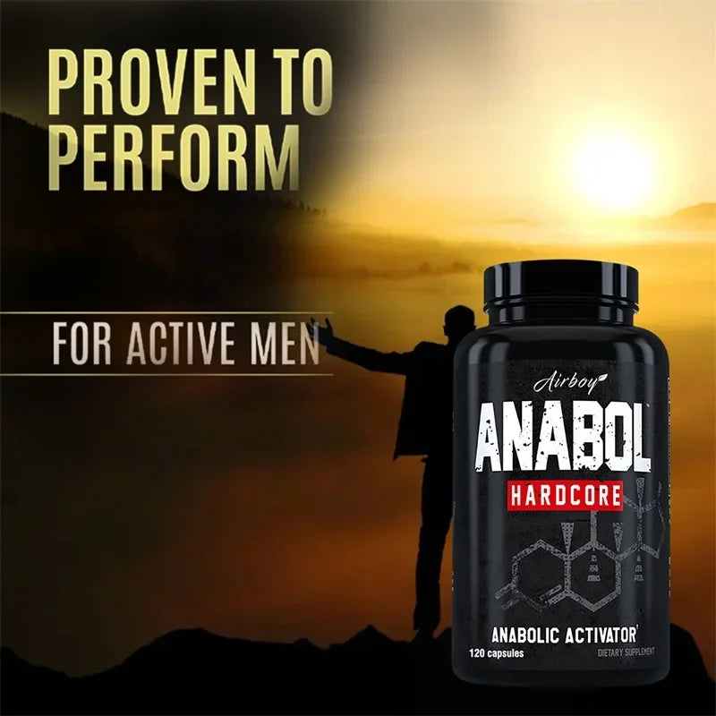 Anabol Hardcore Supplement - Helps Build Lean, Firm, High-quality Muscle,Promoting Muscle Growth,Recovery & Strength Enhancement - LKBA