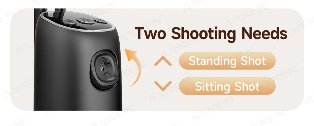 360°Rotating P05 AI Face Tracking Desktop Gimbal Stabilizer Intelligent Follow Shoot Gesture Control - LKBA